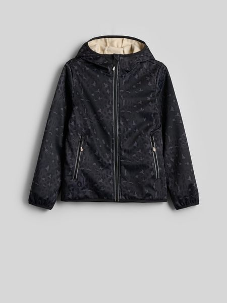 Softshell вітрозахисний мембрана 5000 для дівчаток - чорний. Kurtki softshell damskie 4f, bez wzorów, z softshellu, bez kaptura. Za 2,399.90 zł.