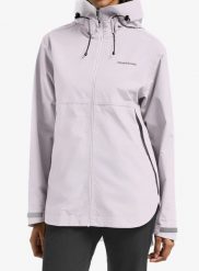 Kurtka przeciwdeszczowa damska Didriksons Tilde Jacket 4. Fioletowe kurtki damskie Didriksons, l, bez wzorów, z materiału, bez kaptura. Za 643.49 zł.