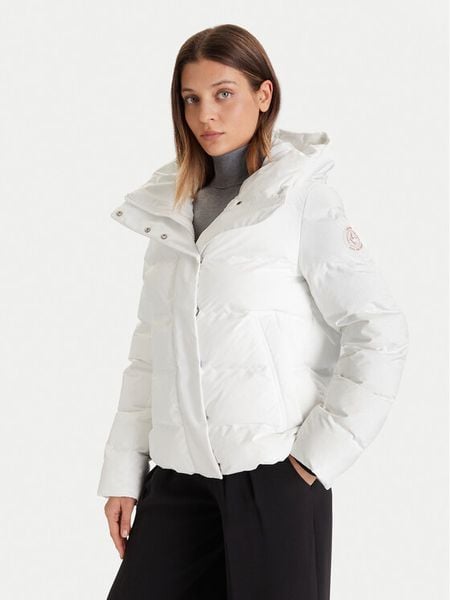 Save The Duck Kurtka narciarska P32533W LEAF21 Biały Regular Fit. Białe kurtki narciarskie i snowboardowe damskie SAVE THE DUCK, bez wzorów, z syntetyku, bez kaptura, narciarskie. Za 1,129.00 zł.