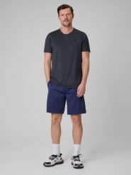 4F Spodenki treningowe szybkoschnące męskie - granatowe L. Niebieskie szorty sportowe męskie 4f, l. Za 99.99 zł.