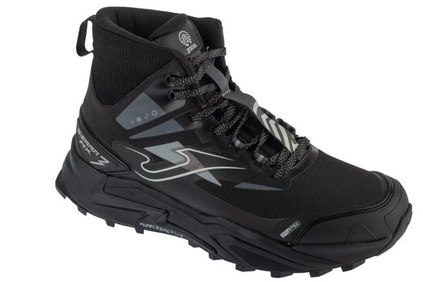 Buty trekkingowe męskie, Sierra AX3 Men 25 TKSIX3W. Czarne buty trekkingowe męskie Joma, z materiału, bez zapięcia, trekkingowe. Za 399.99 zł.