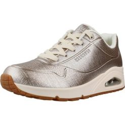 Buty SKECHERS UNO SHININ BRIGHT Srebrny. Szare obuwie trekkingowe damskie Skechers. Za 408.99 zł.