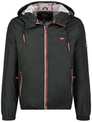 Geographical Norway Kurtka przejściowa "Bolby" w kolorze czarnym rozmiar: M. Czarne kurtki męskie Geographical Norway, m, bez wzorów, bez kaptura. Za 206.42 zł.