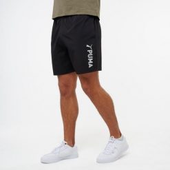 Spodenki fitness męskie Puma. Szorty męskie Puma, m, z bawełny, na fitness i siłownię. Za 119.99 zł.