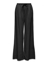 ONLY Spodnie materiałowe Laris 15364313 Czarny Relaxed Fit. Czarne spodnie materiałowe damskie Only, bez wzorów, z materiału. Za 169.99 zł.