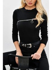 LA Angels Koszulka w kolorze czarnym rozmiar: S. Czarne bluzki damskie LA Angels, s, bez wzorów, bez kołnierzyka, bez ramiączek. Za 130.99 zł.