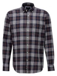 FYNCH-HATTON Koszula - Casual fit - w kolorze granatowym rozmiar: 3XL. Niebieskie koszule męskie Fynch-Hatton, xl, bez wzorów, z bawełny, bez kołnierzyka, bez ramiączek. Za 100.99 zł.