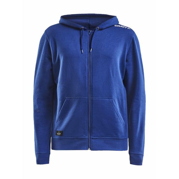 Bluza z kapturem i zamkiem błyskawicznym Craft community. Czarne bluzy z kapturem męskie Craft, l, z bawełny. Za 248.35 zł.