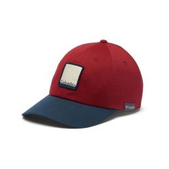 Czapka z daszkiem męska Columbia Roc II Ball. Czerwone czapki męskie Columbia, bez wzorów, sportowe. Za 119.00 zł.