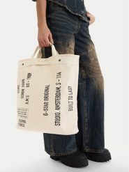 G-Star Raw Torebka EO-XC8537A Écru. Białe torebki klasyczne damskie G-Star Raw, bez wzorów, z materiału, bez dodatków. Za 196.99 zł.