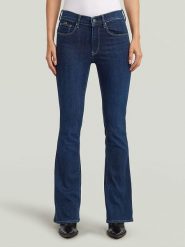 G-Star Dżinsy - Flare fit - w kolorze granatowym rozmiar: W32/L34. Niebieskie jeansy damskie G-Star. Za 218.05 zł.