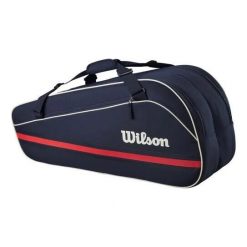 Torba tenisowa na rakiety Wilson Team 6 Racket Bag. Torebki klasyczne damskie Wilson, bez wzorów, bez dodatków. Za 349.00 zł.