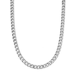 True Rebels Naszyjnik ze Stali Nierdzewnej w srebrnym Naszyjniki 1 ct Męskie. Szare biżuteria dla mężczyzn True Rebels, srebrne. Za 199.99 zł.