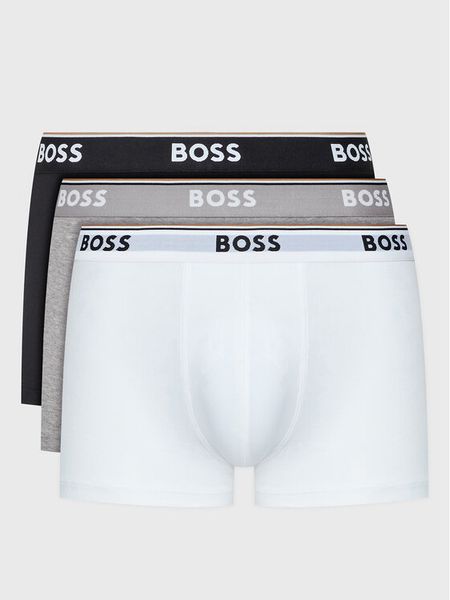 BOSS Komplet bokserek Power 50475274 Kolorowy. Bokserki męskie Boss, bez wzorów, z bawełny. Za 139.99 zł.