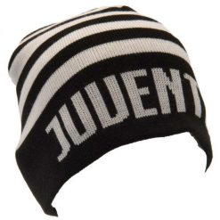 Czapka Juventus Turyn pasiak licencjonowana. Białe czapki męskie JUVENTIS, bez wzorów. Za 99.00 zł.