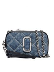 Marc Jacobs Torebka 2P5HCR013H03 Niebieski. Niebieskie listonoszki damskie MARC JACOBS, bez wzorów, z materiału, bez dodatków. Za 1,239.00 zł.
