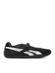 Reebok Baleriny EOSS-ULTRA LO MARY JANE 100261002 Czarny. Czarne baleriny damskie Reebok, bez wzorów, z materiału, bez obcasa. Za 299.99 zł.