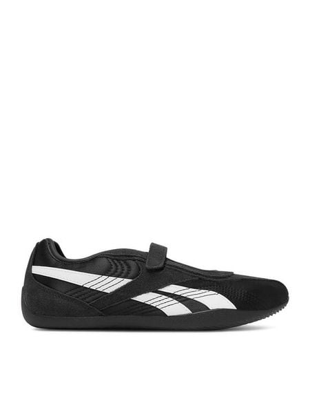 Reebok Baleriny EOSS-ULTRA LO MARY JANE 100261002 Czarny. Czarne baleriny damskie Reebok, bez wzorów, z materiału, bez obcasa. Za 299.99 zł.