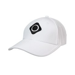 Czapka CUMBAL z lekkiej mikrofibry z wentylacją z siateczki do uprawiania sportu. Białe czapki męskie IZAS, bez wzorów, z materiału, sportowe. Za 139.09 zł.