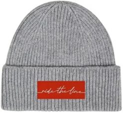 Odzież Beanies unisex SkatePro RIDE THE LINE Czapka Beanie - Szary. Szara czapki męskie SKATEPRO, bez wzorów, sportowe. Za 75.99 zł.