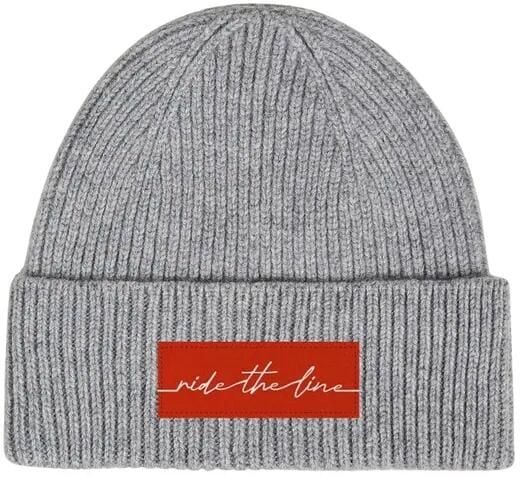 Odzież Beanies unisex SkatePro RIDE THE LINE Czapka Beanie - Szary. Szara czapki męskie SKATEPRO, bez wzorów, sportowe. Za 75.99 zł.