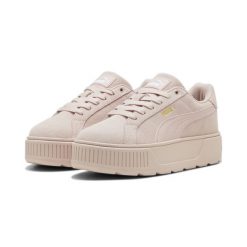 Damskie buty sportowe Karmen PUMA Rose Quartz Pink. Czerwone buty sportowe na co dzień damskie Puma, bez wzorów, z zamszu, trekkingowe. Za 473.00 zł.
