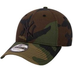 Czapka Z Daszkiem Unisex Dla Dorosłych 9Forty League Essential New York Yankees. Czarne czapki z daszkiem damskie New Era, bez wzorów. Za 165.99 zł.