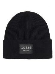 Guess Czapka AW5631 VIS01 Czarny. Czarne czapki zimowe damskie Guess, z wiskozy. Za 154.99 zł.