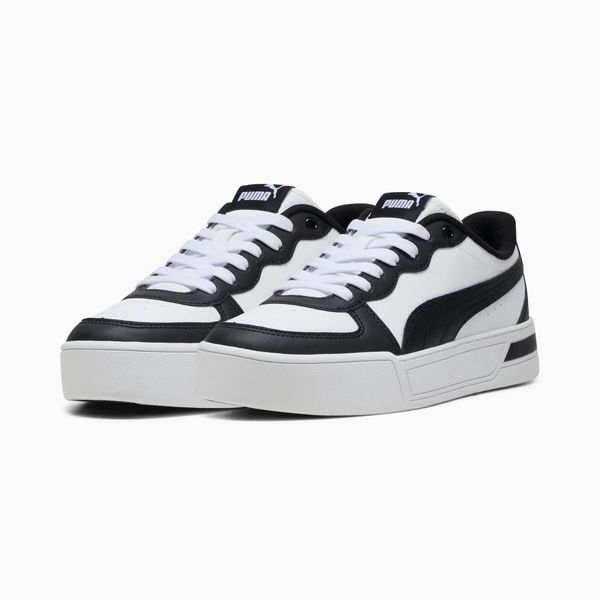 Buty sportowe damskie Puma SKYE WHISPER 37476425. Białe buty sportowe na co dzień damskie Puma, bez wzorów, z gumy. Za 184.26 zł.