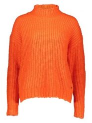 Replay Sweter w kolorze pomarańczowym rozmiar: M. Pomarańczowe golfy damskie Replay, m, bez wzorów, z wełny, bez ramiączek. Za 346.18 zł.