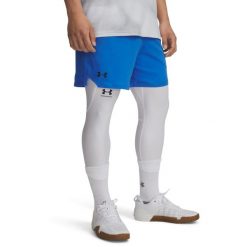 Spodenki męskie Under Armour Vanish Woven 6in 1373718. Czarne szorty męskie Under Armour, bez wzorów, z materiału. Za 194.15 zł.
