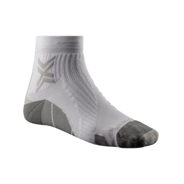 Skarpety do biegania X-Socks Run Perform Ankle. Szare skarpetki damskie X BIONIC, bez wzorów, z elastanu. Za 108.89 zł.
