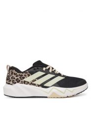 Adidas Buty na siłownię Rapidmove Go Training Shoes KJ9186 Czarny. Czarne obuwie treningowe damskie Adidas, na fitness i siłownię. Za 299.99 zł.