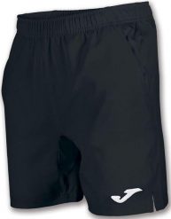 Spodenki tenisowe męskie Joma Master. Czarne szorty męskie Joma, bez wzorów, z elastanu. Za 103.99 zł.