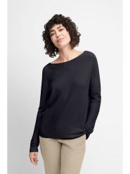 Cinque Sweter ''Ciella'' w kolorze granatowym rozmiar: S. Niebieskie swetry klasyczne damskie Cinque, s, ze splotem, bez kołnierzyka. Za 144.95 zł.