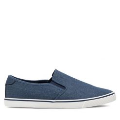 Tenisówki Lanetti. Niebieskie trampki i tenisówki męskie Lanetti, bez wzorów, bez zapięcia. Za 62.99 zł.