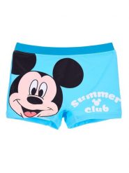 Disney Mickey Mouse Kąpielówki "Myszka Miki" w kolorze błękitnym rozmiar: 116. Niebieskie kąpielówki męskie Disney Mickey Mouse, bez wzorów, z materiału. Za 30.99 zł.