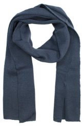 Szalik Męski, Jeansowy, Niebieski Jednokolorowy, Dziergany, Jesienno-Zimowy -Pako Jeans. Niebieskie szaliki męskie Pako Jeans, na zimę, bez wzorów, dziergany. Za 45.00 zł.