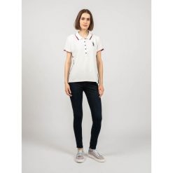 Koszulka polo do golfa damska Auroa. Białe bluzki damskie North Sails, s, bez wzorów, z poliesteru, sportowe, bez kołnierzyka, bez ramiączek. Za 229.00 zł.