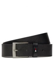 Tommy Hilfiger Pasek Męski Adan 3.5 Seasonal Texture AM0AM12165 Czarny. Czarne paski męskie Tommy Hilfiger, bez wzorów, ze skóry. Za 289.99 zł.