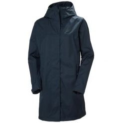 Damska kurtka wodoodporna Helly Hansen Vancouver. Niebieskie kurtki damskie Helly Hansen, na lato, m, bez wzorów, z materiału, bez kaptura. Za 873.00 zł.