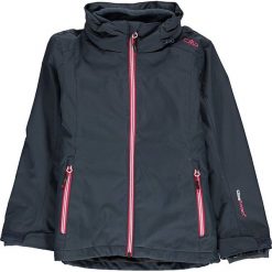 Kurtka funkcyjna 3w1 w kolorze granatowym. Niebieskie kurtki i płaszcze dziewczęce CMP Kids, bez wzorów, z materiału, bez kaptura. W wyprzedaży za 159.95 zł.