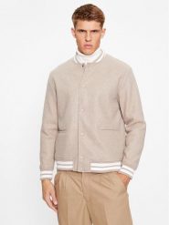 Only & Sons Kurtka bomber 22025212 Beżowy Regular Fit. Brązowe kurtki męskie Only & Sons, l, bez wzorów, z syntetyku, bez kaptura. Za 249.99 zł.