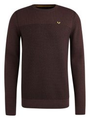 PME Legend Sweter w kolorze bordowym rozmiar: 3XL. Czerwone swetry męskie PME Legend, xl, bez wzorów, z bawełny, bez kołnierzyka. Za 158.10 zł.