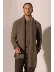 Perfect Cashmere Kaszmirowy szal "Louane" w kolorze jasnobrązowym - 180 x 30 cm rozmiar: onesize. Brązowe szaliki i kominy damskie Perfect Cashmere, bez wzorów, z kaszmiru. Za 413.99 zł.