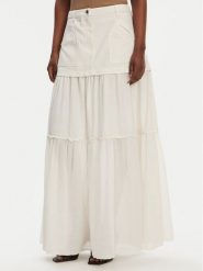 PINKO Spódnica maxi Kenny 105252 A2MI Écru Regular Fit. Spódniczki damskie Pinko, bez wzorów, z bawełny, maxi. Za 809.99 zł.