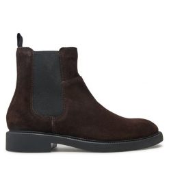 Sztyblety Vagabond Shoemakers. Brązowe sztyblety męskie Vagabond Shoemakers, bez zapięcia. Za 689.99 zł.