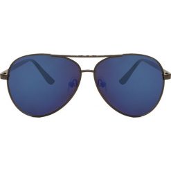 Czarno-Niebieskie Okulary Imprint. Czarne okulary przeciwsłoneczne męskie Born2be. Za 39.99 zł.