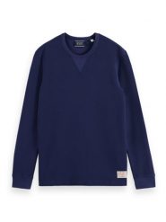 Scotch & Soda Bluza w kolorze granatowym rozmiar: XL. Niebieskie bluzy bez kaptura męskie Scotch & Soda, xl, z bawełny. Za 118.56 zł.