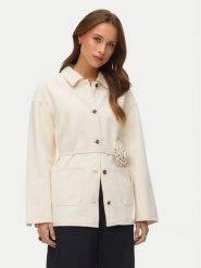 Vero Moda Kurtka jeansowa Sazzy 10339336 Beżowy Relaxed Fit. Brązowe kurtki damskie Vero Moda, l, bez wzorów, z bawełny, bez kaptura. Za 269.99 zł.